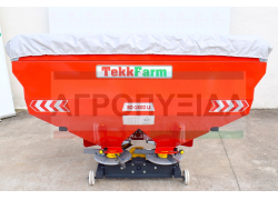 Λιπασματοδιανομέας SC1500Lt. Υδραυλικός. Δύο Φτερωτές ΙΝΟΧ. -TekkFarm-