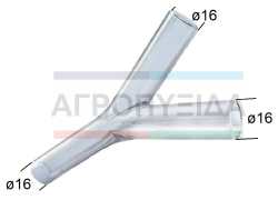 Ύψιλον Γάλακτος 16Χ16Χ16mm Melasty (Διάφανο)