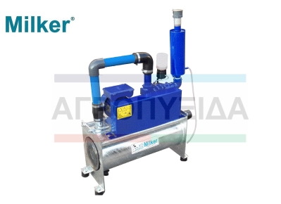 Αντλία Κενού Ελαίου 750Lt.Milker/ Ηλεκτρομοτέρ 3Hp/ Δοχείο Κενού.