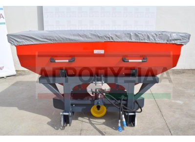Λιπασματοδιανομέας SC1500Lt. Υδραυλικός. Δύο Φτερωτές ΙΝΟΧ. -TekkFarm-
