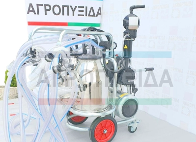 Αρμεκτική Melasty Εξη Αιγοπροβάτων με Δύο Κάδους 30Λίτρων INOX-2Hp Αντλία 500Λίτρων Ελαίου